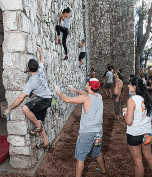 Entrenamiento de escalada