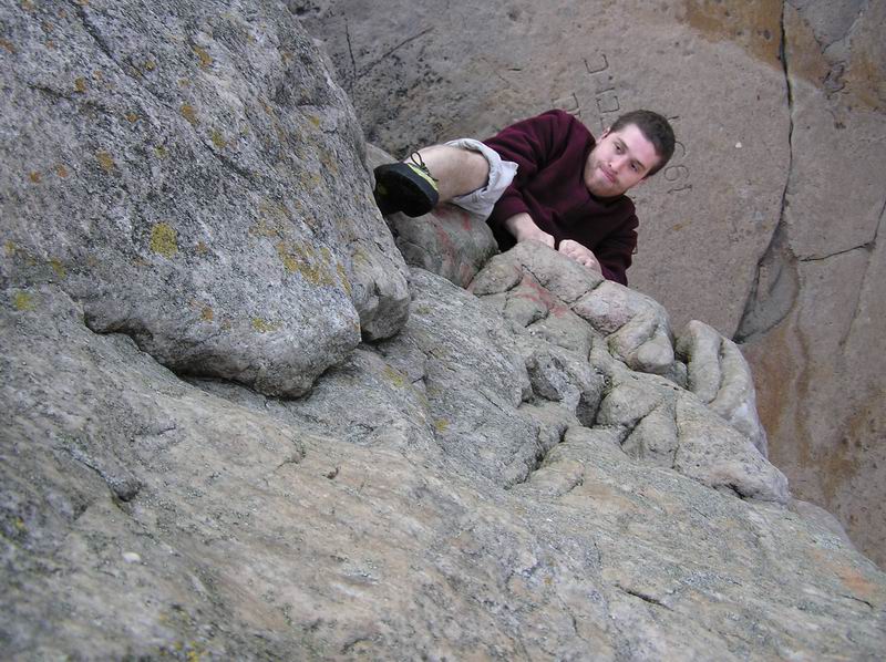 Boulder en Sierra de los Padres