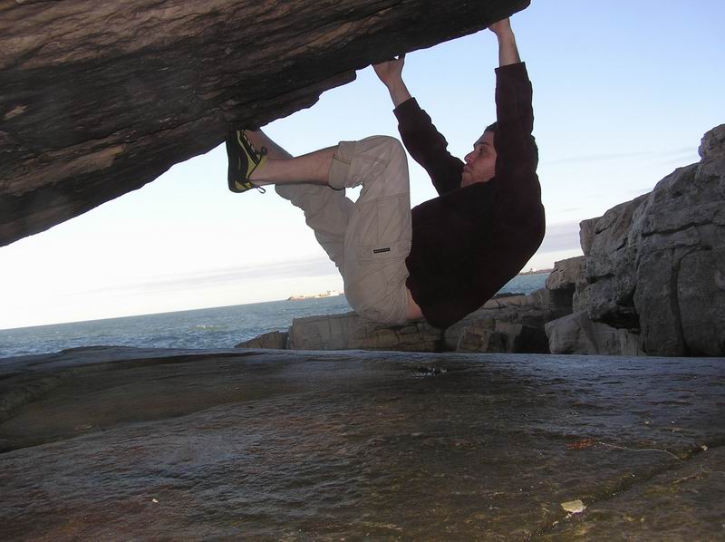 Boulder en Sierra de los Padres